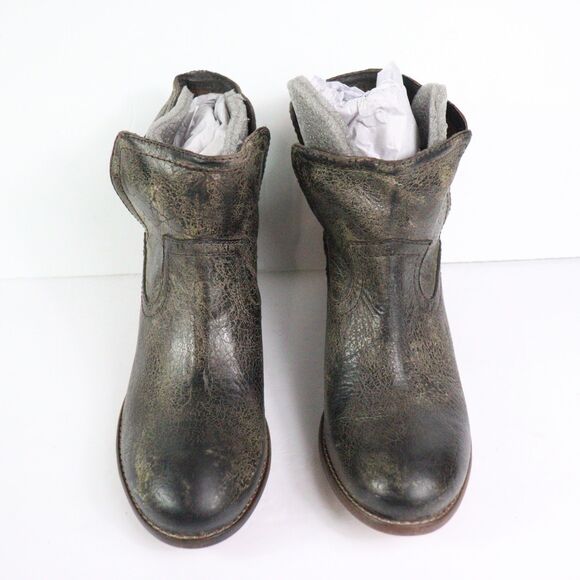 New in Box Diba True Cowboy Western Leather Booties 9.5 - Picture 3 of 9